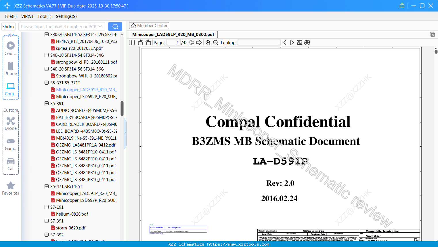 Laptop ACER Minicooper_LAD591P_R20_MB_0302